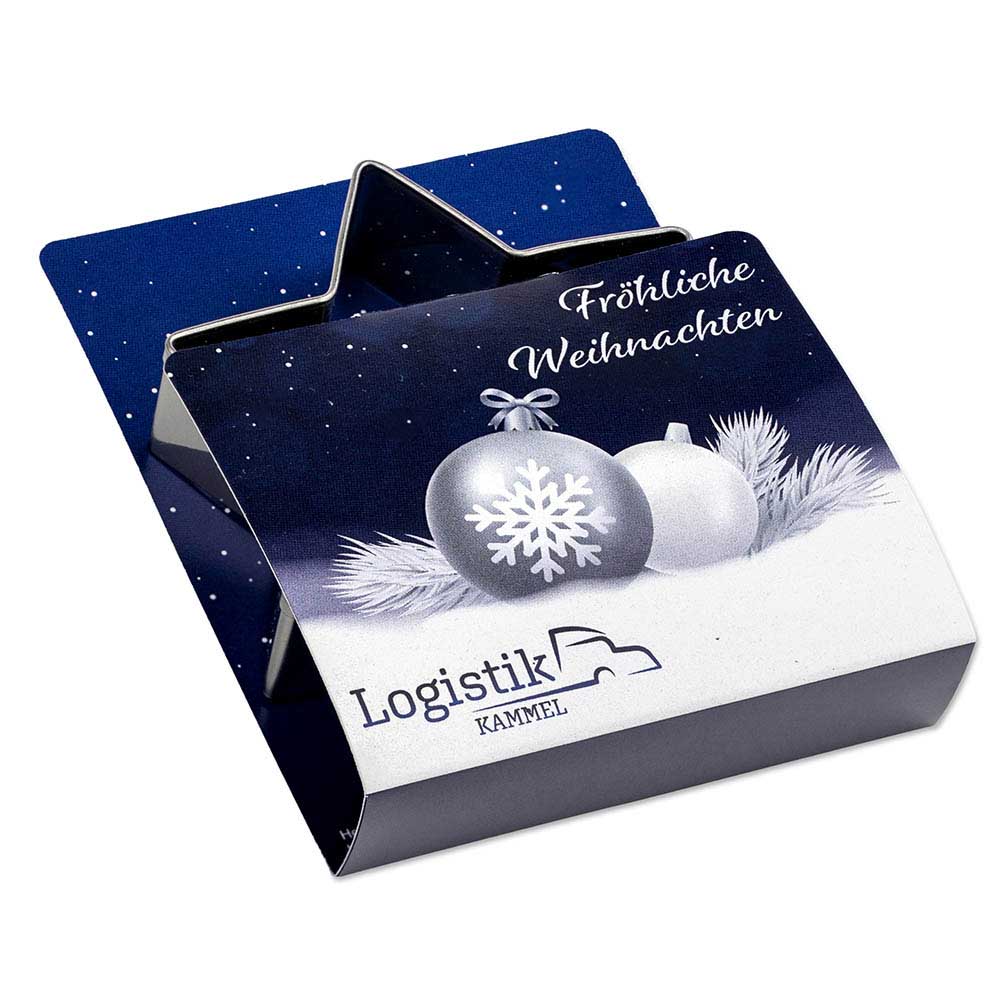 Backförmchen Single-Pack - Weihnachten - Glocke 4/0-c, Lasergravur