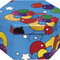 Kinderfarbbox aus Karton Kenji