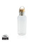 RCS rPET Flasche with Bambusdeckel und Griff