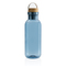 RCS rPET Flasche with Bambusdeckel und Griff