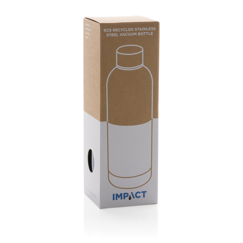 Impact Vakuumflasche aus RCS recyceltem Stainless-Steel
