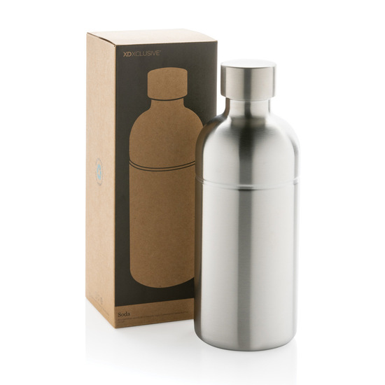 Soda Trinkflasche aus RCS-zertifiziertem Stainless-Steel
