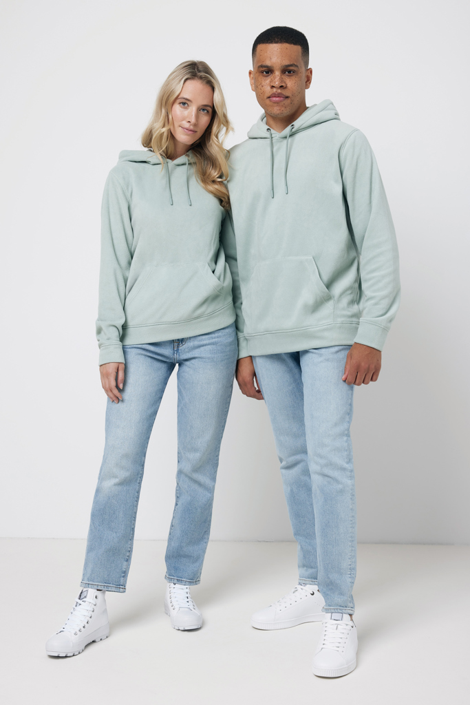 IQONIQ Trivor Mikrofleece-Kapuzen-Pulli aus recyc. Polyester