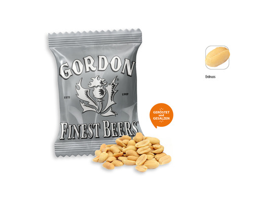 Erdnüsse Werbetüte, Inhalt: Erdnüsse ca. 10 g