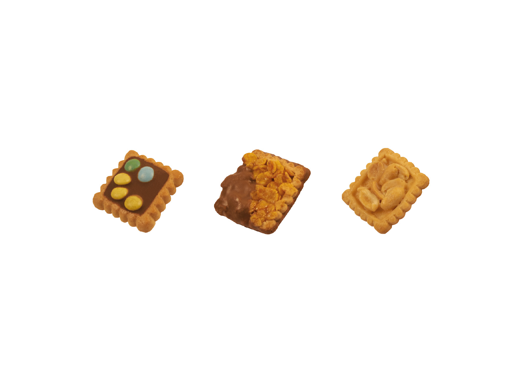Leibniz Kekse Knusper Snack & Kunterbunt Flowpack, Inhalt: Leibniz Kunterbunt Flowpack ca. 6 g