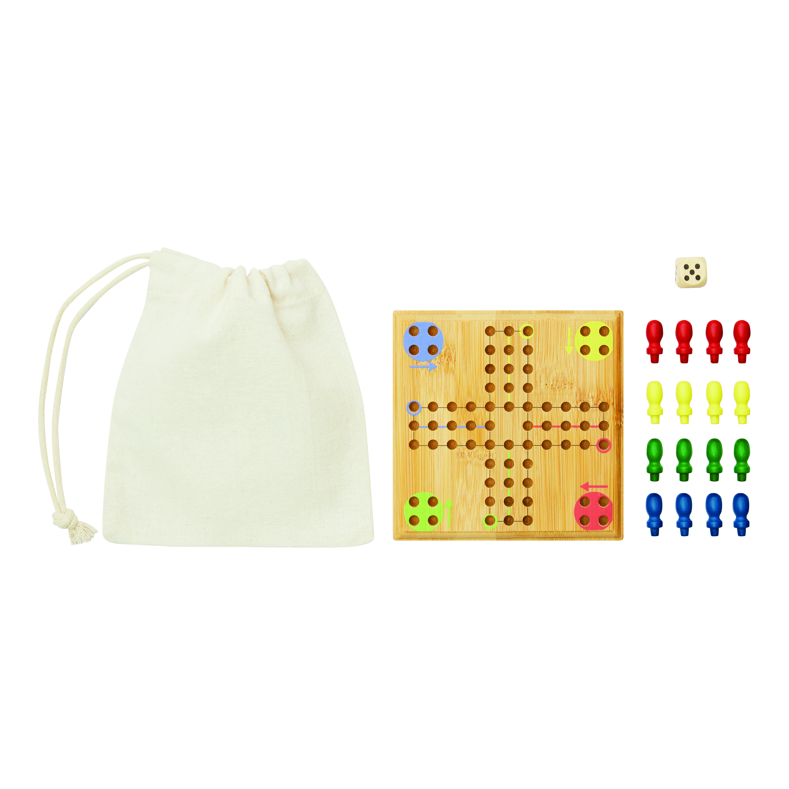 Ludo Holzspiel NO ANGER