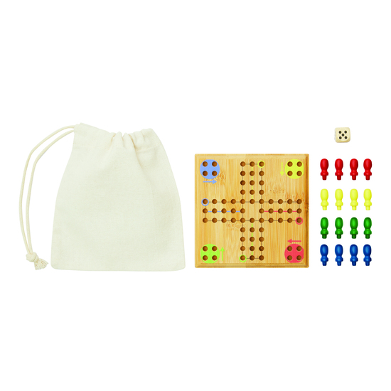 Ludo Holzspiel NO ANGER