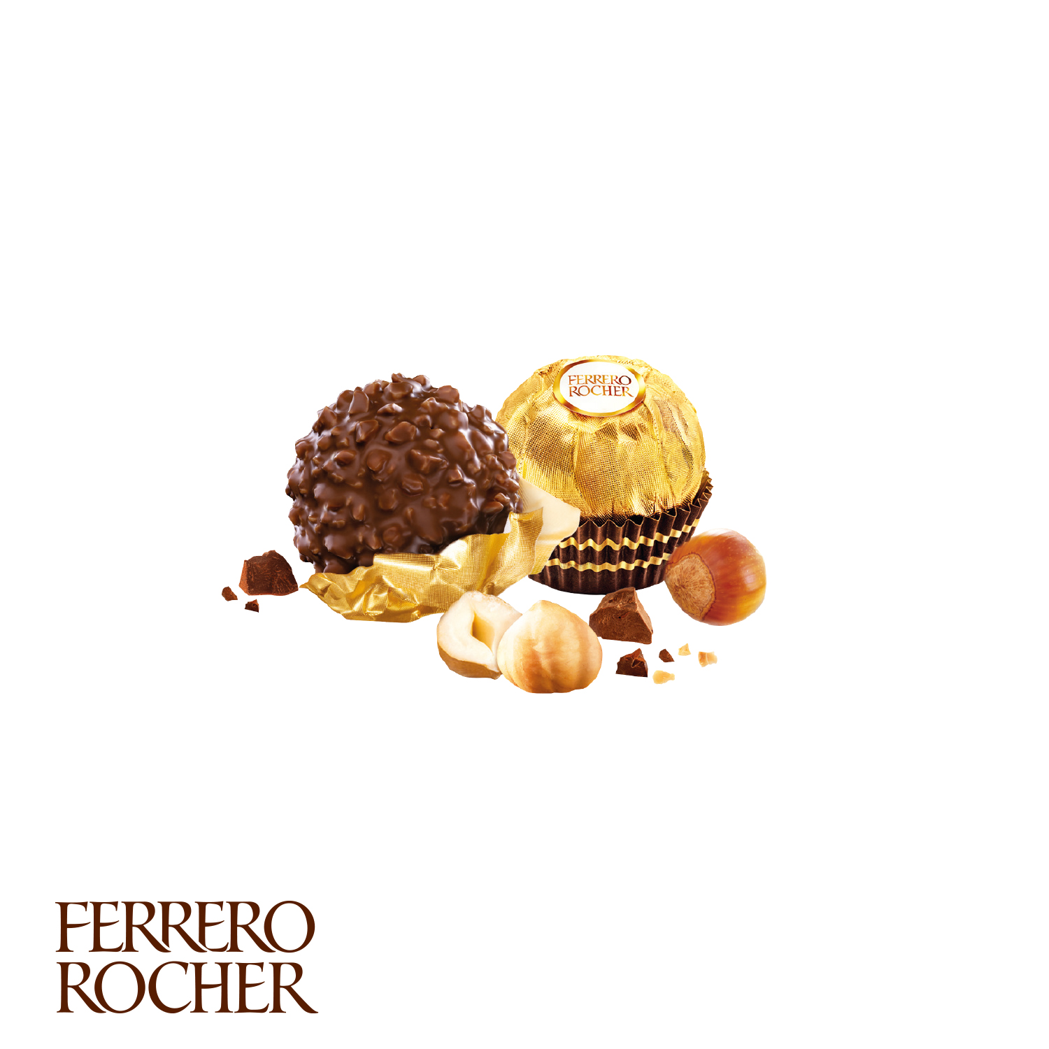 Werbewürfel mit Ferrero Rocher