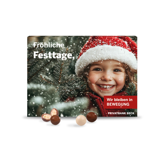 Wand-Adventskalender mit Brand Knusperkugeln