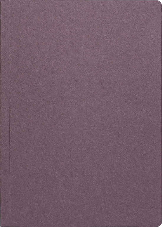 Notizheft Earth Dotted Recycling A5, aubergine