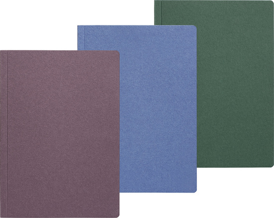 Notizheft Earth Dotted Recycling A5, aubergine