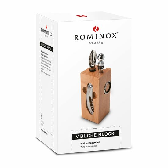 ROMINOX® Weinaccessoires // Buche Block
