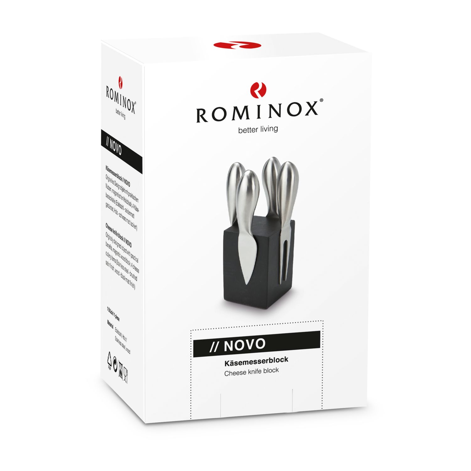 ROMINOX® Käsemesser-Block // Novo