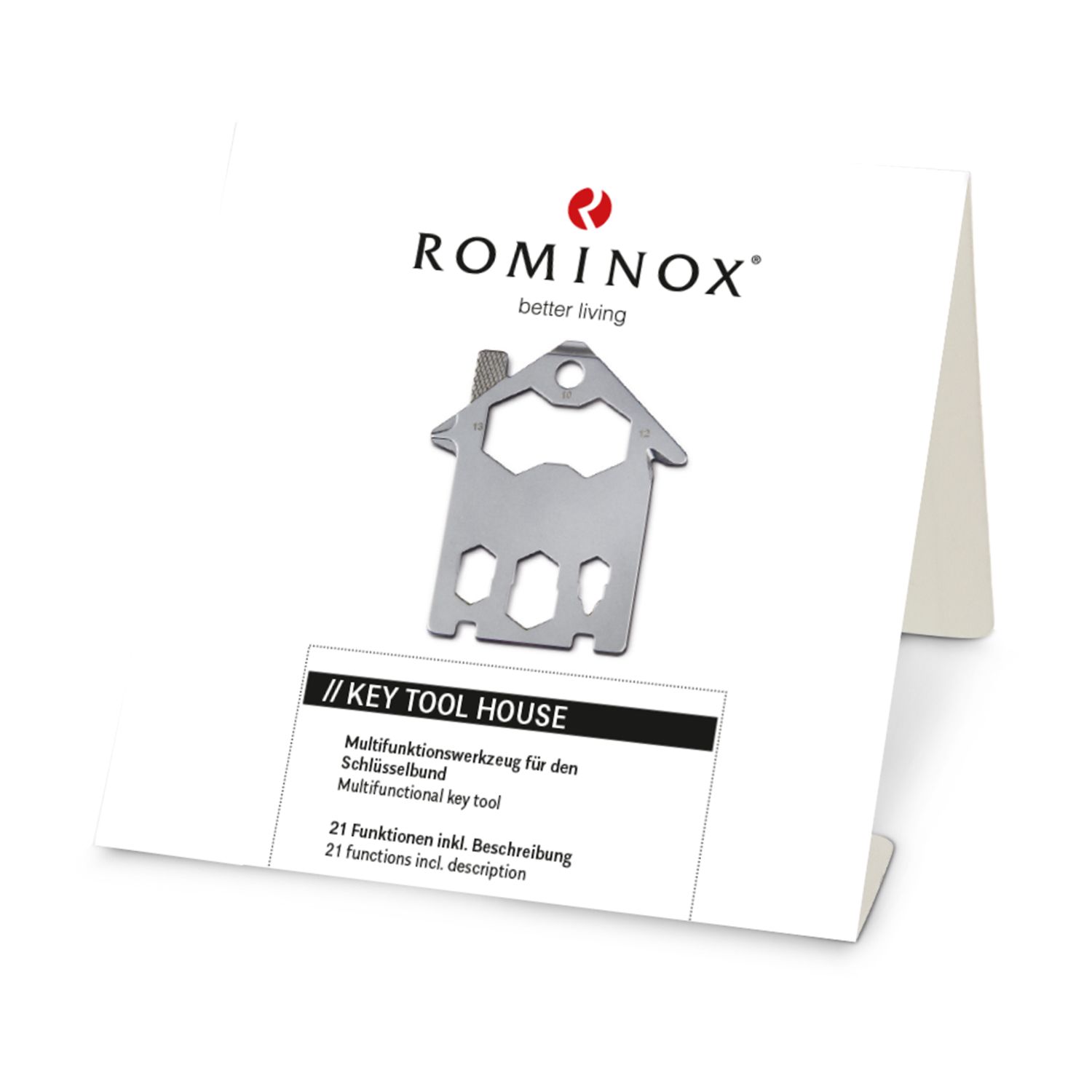 ROMINOX® Key Tool // House - 21 Funktionen