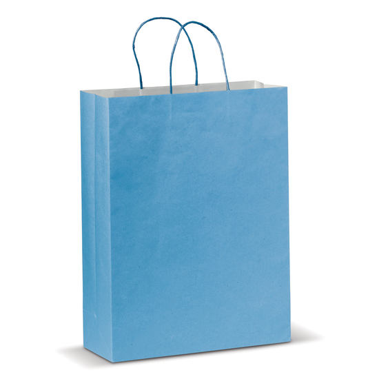 Große Papiertasche im Eco Look 120g/m²