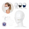 Wiederverwendbare 2-Lagen-Gesichtsmaske mit antibakteriellem Filter, zertifiziert für Frankreich (UNS1)