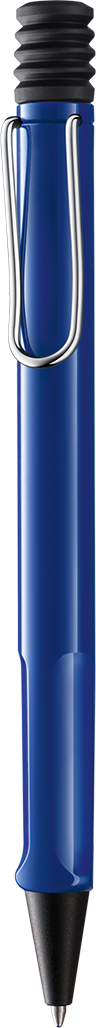 Kugelschreiber LAMY safari blue M-schwarz