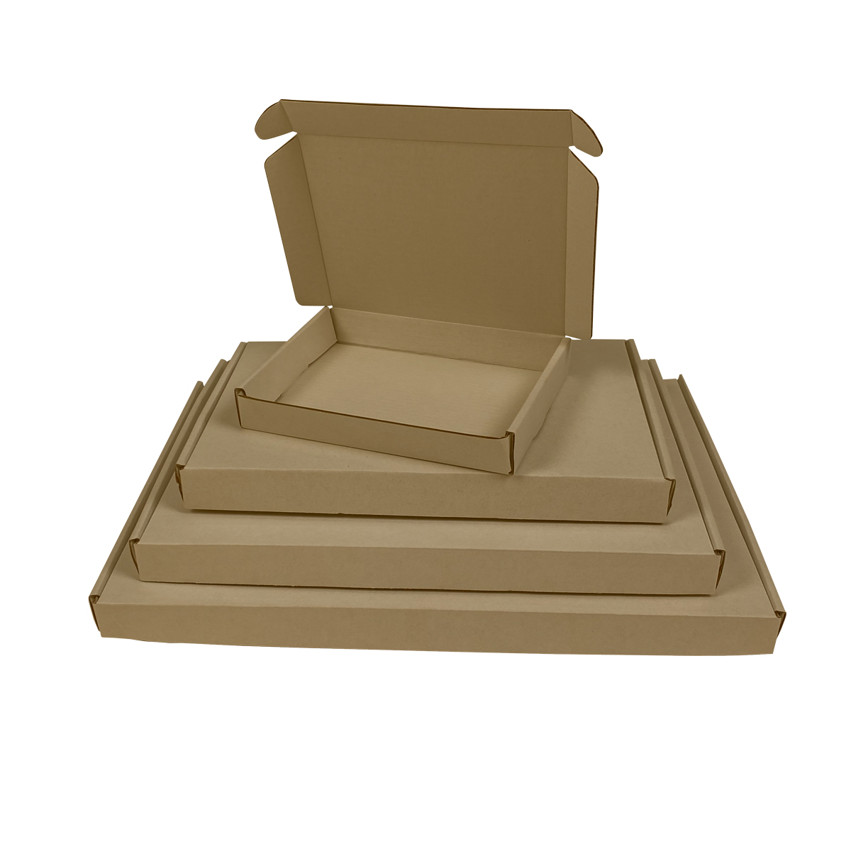 Versandkartonagen  VPD116 16 x 12 x 2,5 cm braun