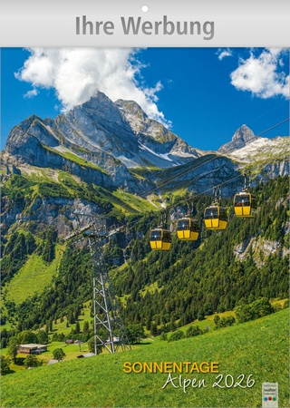 Sonnentage Alpen - Wandkalender