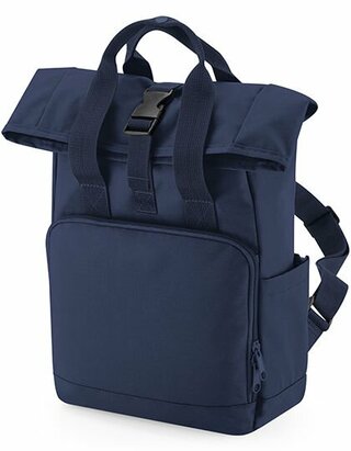 BG118S Recycled Mini Twin Handle Roll-Top Backpack