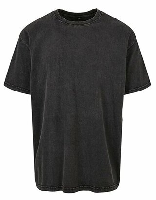 BY189 Acid Washed Heavy Oversize Tee