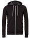 Unisex Zip-Up Poly-Cotton Fleece Hoodie