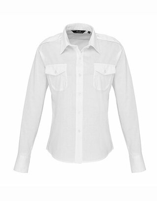 Ladies` Long Sleeve Pilot Shirt