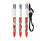 BIC® 4 Colours Kugelschreiber + Umhängeband