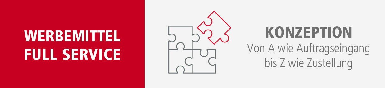 Full Service Konzeption: Von A wie Auftragseingang bis Z wie Zustellung