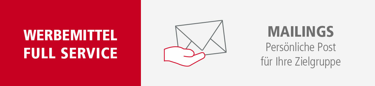 Full Service Mailings: Persönliche Post für Ihre Zielgruppe